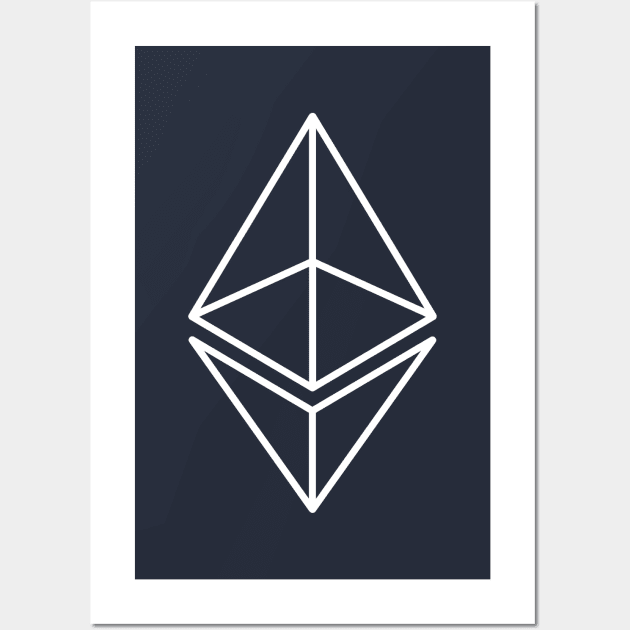 Ethereum Wall Art by dumbshirts